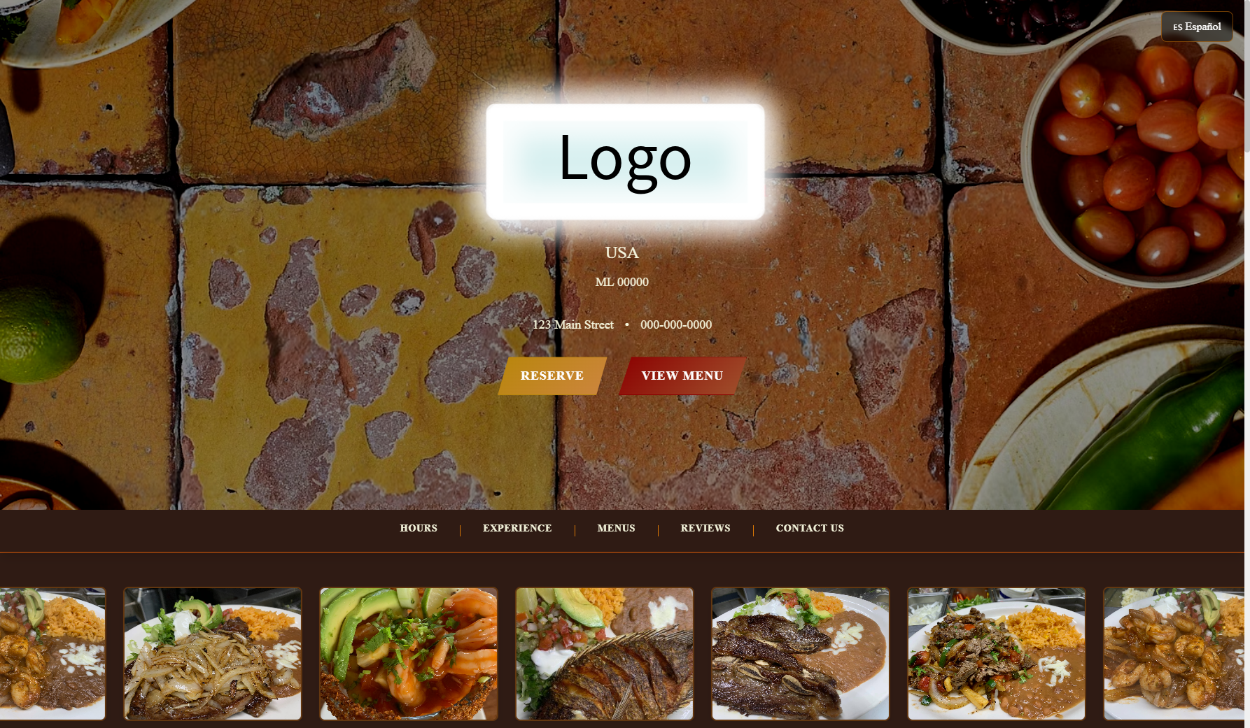 After website example