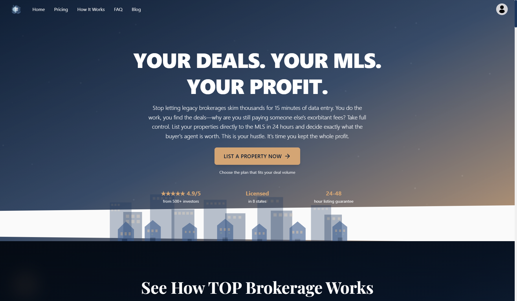 TOP Brokerage Website